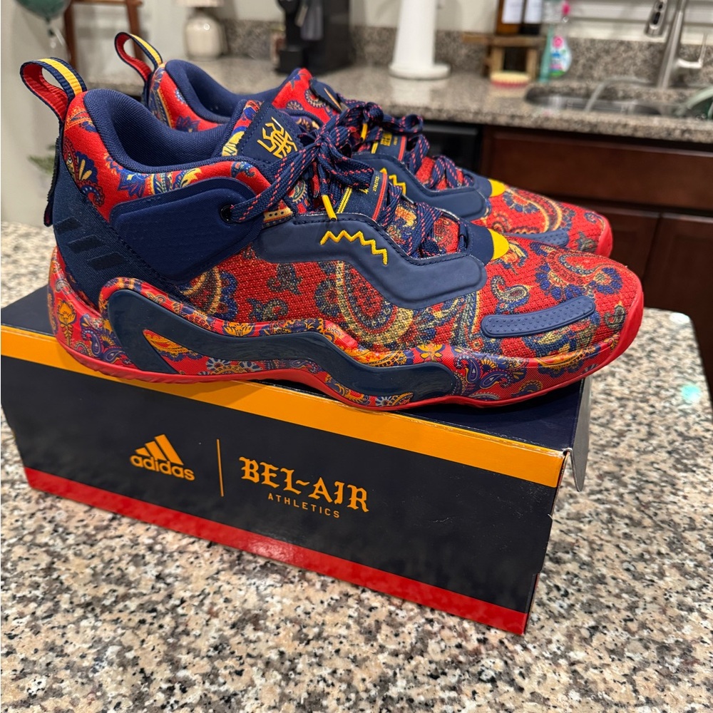 Adidas D.O.N. Issue 3 Bel-Air Athletics limited edition - Red and Navy